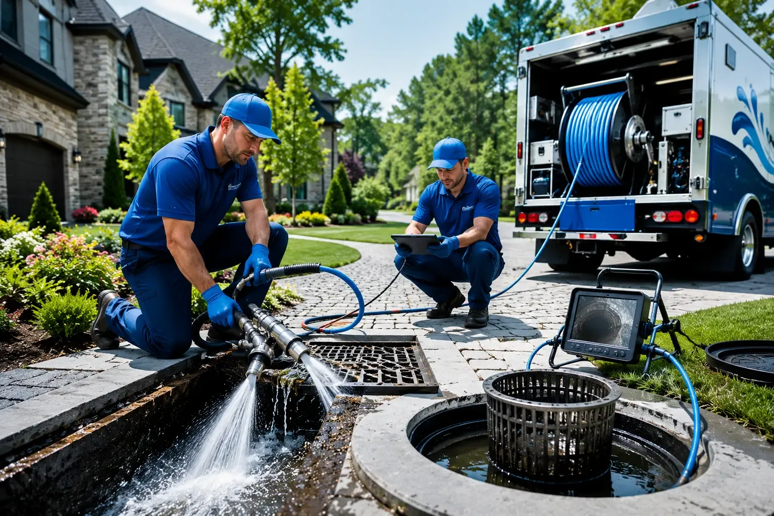 Local outdoor drain cleaning professionals in Hartford, KY